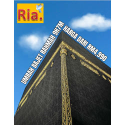 Umrah Bajet Rahmah 9H7M RIA