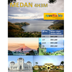 private medan lake toba brastagi 4h3m
