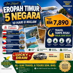 EROPAH TIMUR 5 NEGARA 10H8M